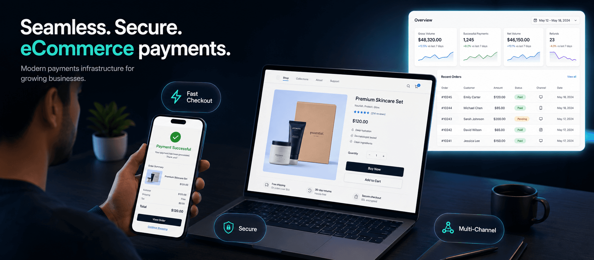 eCommerce business using Payd payment gateway to accept secure online payments in the UAE